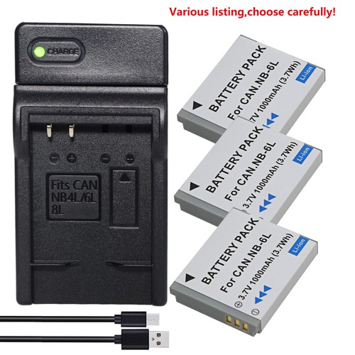 Battery usb charger - nb-6l,