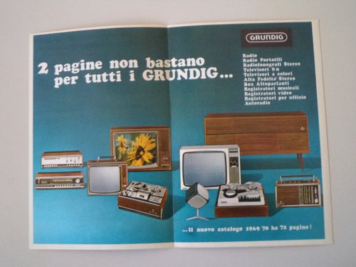 Advertising pubblicità 1969 - pubblicità,