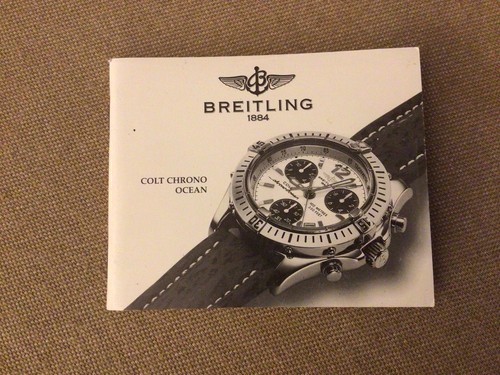 Libretto booklet breitling - booklet,