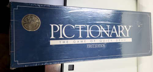 Pictionary first edition board - pictionary,