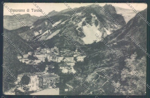 Massa carrara torano cartolina - massa,