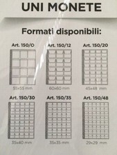 Masterphil BUSTE FOGLI INSERTI  PORTAMONETE 5 FORMATI ENTRA SCEGLI UNI 150