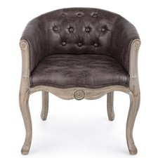 Poltrona vintage pelle - poltrona,