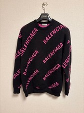 Maglia logo Balenciaga nera