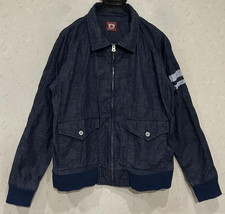 Tuta giacca Momotaro Jeans Chambray taglia 40 blu made in Japan regalo