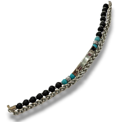 Bracciale acciaio doppio - bracciale, in