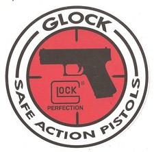  GLOCK sticker vinyle laminé