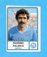 PANINI CALCIATORI 1983-84-Figurina n. 175- PALANCA -NAPOLI-NEW VELINA
