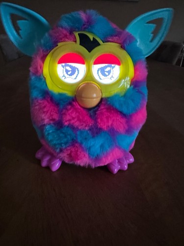 2012 hasbro furby boom teal - furby, boom!,