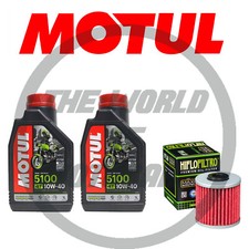 KIT/TAGLIANDO KYMCO 400I/Xciting  2012-2016 2LT OLIO MOTUL 10W40 +FILTRO SCOOTER