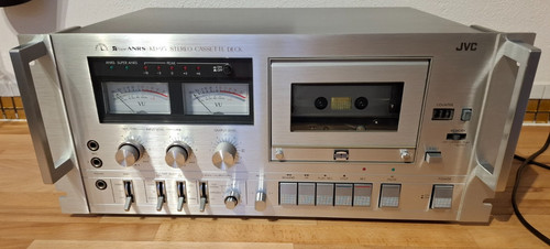 Jvc tapedeck argento con - tapedeck,
