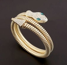 Bracciale In Acciaio Serpente