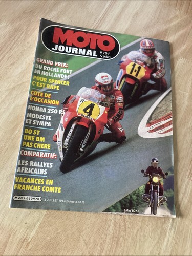 Moto journal 660 - 660, 1984
