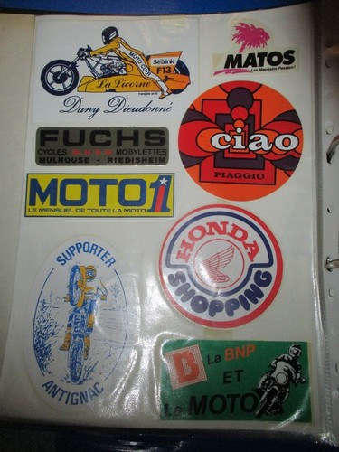 Autocollants moto ciao - autocollants,