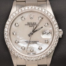 Rolex datejust 15200 diamante - rolex,