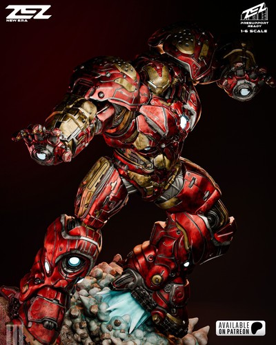 Iron man hulkbuster - man,