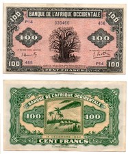FRANCESE WEST AFRICAN 100