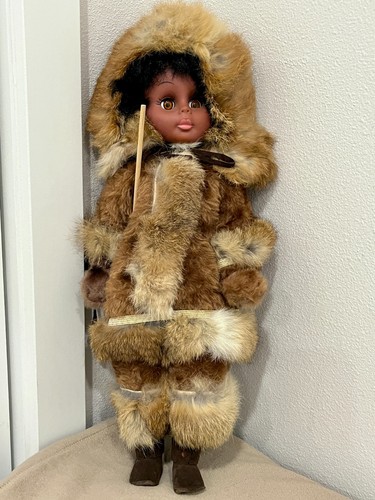 Bambola eschimese inuit - bambola,