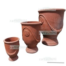 Vaso anduze terracotta - vaso, in