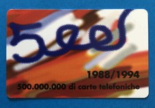 SCHEDE TELEFONICHE 500.000.000