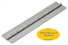 Cerniera a metraggio acciaio