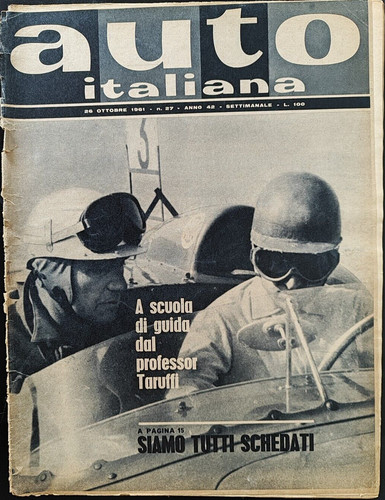 Auto italiana 1961 salone - auto, 27/1961