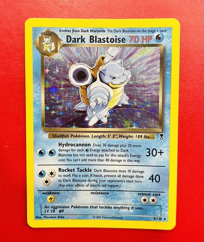 Lotto carte pokemon dark - lotto,