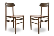 Sedie vintage in teak design scandinavo anni 50/60