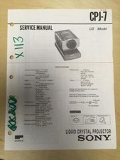 Sony Manuale di Servizio per