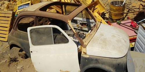 Fiat 500 1969 lamierati - fiat, l