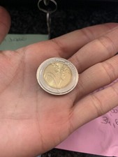 MONETA DA 2 DUE EURO GIOVANNI PASCOLI ERRORE DI CONIO STELLA COMETA 1912/2012