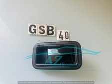 Maniglia porta interna Lancia Beta Fiat Argenta 132 Nero Lucido