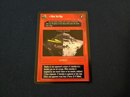 Star wars ccg dagobah limited - star,