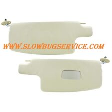 VW MAGGIOLONE 1303 BERLINA+CABRIO - ALETTE PARASOLE AVORIO SUN VISORS