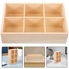  Scatola Organizer Scrivania Ufficio Organizzatori D'ufficio Vassoio Da in Legno
