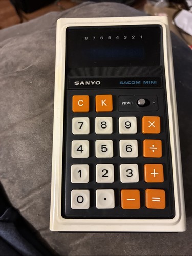 Sanyo 8003a calcolatrice - sanyo, cx-8003a