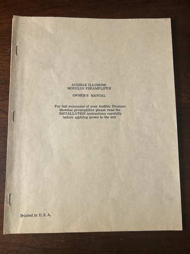 Audible illusions modulus - audible,