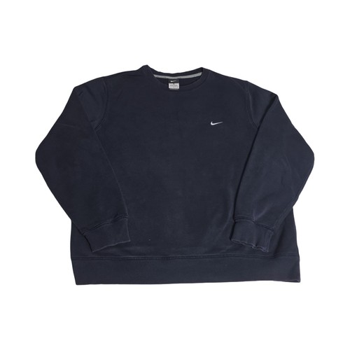 Felpa girocollo nike nera - felpa,