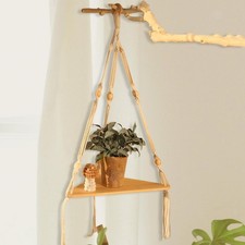 Mensola Sospesa in Macramè