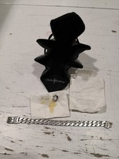 Bracciale Uomo Cesare Paciotti Argento 56 Grammi 21 Cm 