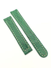 Cinturino in pelle verde