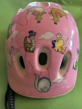 CASCO BICI BICICLETTA FEMMINILE BIMBA COLORE ROSA CON DINOSAURI ? ?