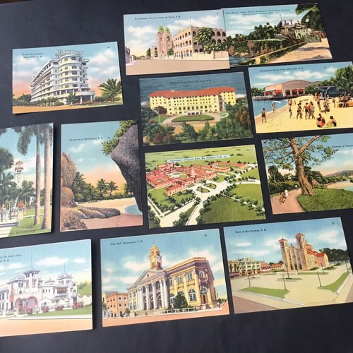 Puerto rico 1950 - puerto, petites