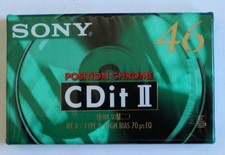 AUDIOCASSETTA SONY CDIT II 46