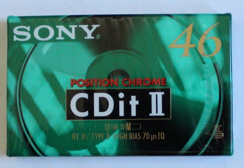 Audiocassetta sony cdit - audiocassetta,