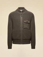 Maglia cardigan zip