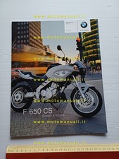BMW F 650 CS 2003-4 depliant