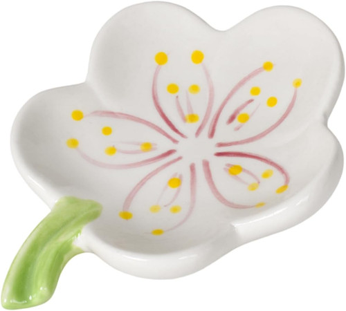 Portasapone floreale ceramica - floreale,