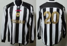 LEGEA MAGLIA  BATTIPAGLIESE TG. L MATCH WORN CO.MA.IN. # 20 ORO 