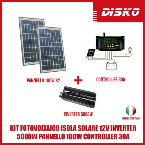 Kit fotovoltaico isola solare - isola,